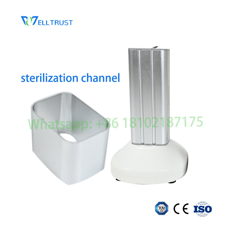 Drill Battery Disinfection Channel